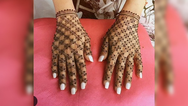 easy Jaal Mehndi Design easy Jaal Mehndi Design