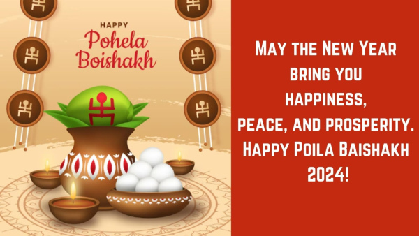 Happy Poila Baisakh 2024 Wishes Quotes Messages FB Whatsapp Status Insta Captions Bengali New Year