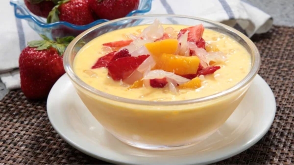 How To Make Mix Fruit Custard At Home Know Recipe In hindi