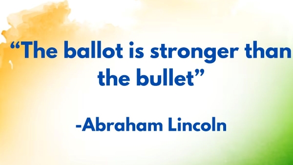 Inspirational Quotes for Voting in English