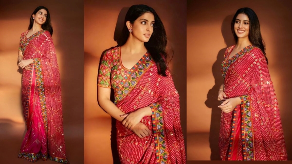 Gangaur Teej Bandani Saree Ideas