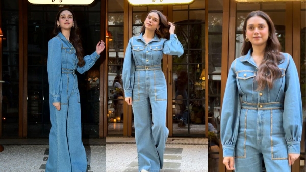 Heeramandi Actress Aditi Rao Hydari s denim jumpsuit