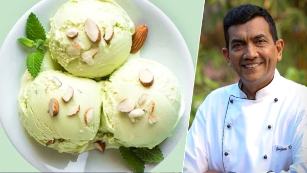 Sanjeev Kapoor Special Avocado And Pistachio Ice Cream In Hindi