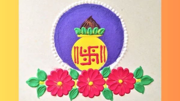 Akshay Tritiya rangoli designs
