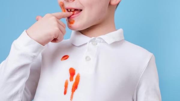 tips to remove tomato stains from clothes in hindi