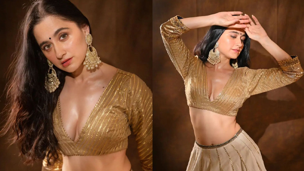 Heeramandi Actress Sanjeeda Shaikh Inspired 6 Sari Blouse Designs