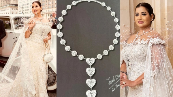 billionaire who wore over 200-carats of diamonds and 83 Cr Gown at Met Gala
