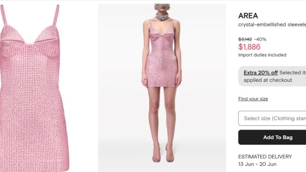 Ananya Panday Pink Dress Cost