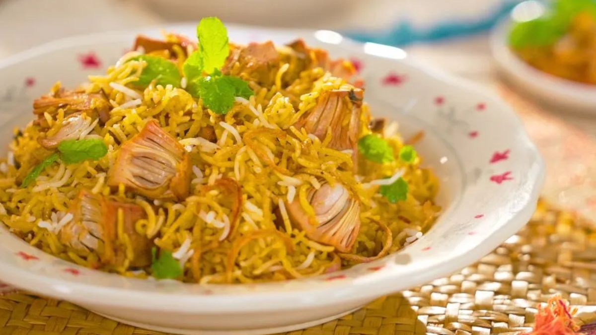 Ranveer Brar Special Kathal Biryani Recipe