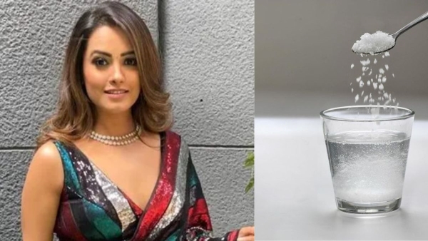 Anita Hassanandani starts her day with Salt water