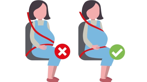 Seatbelt the Right Way During Pregnancy