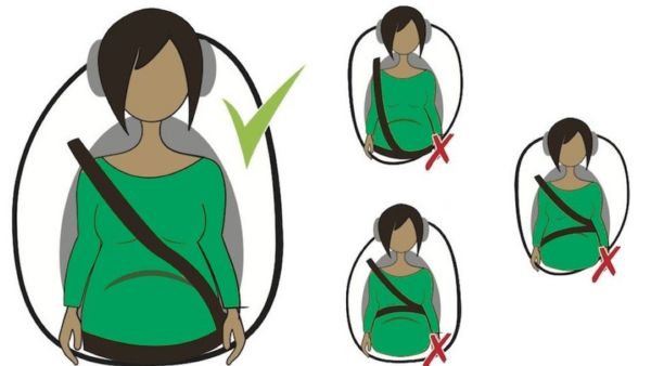 Seatbelt the Right Way During Pregnancy