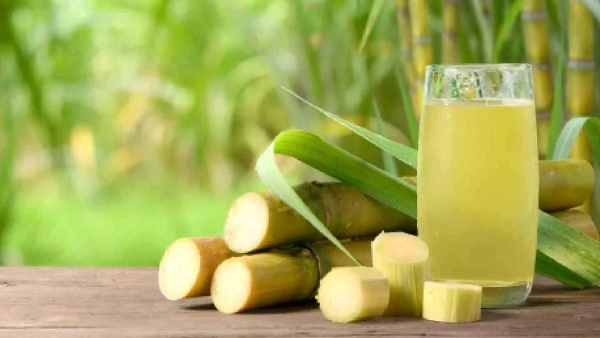 drinking sugarcane juice due to high sugar content