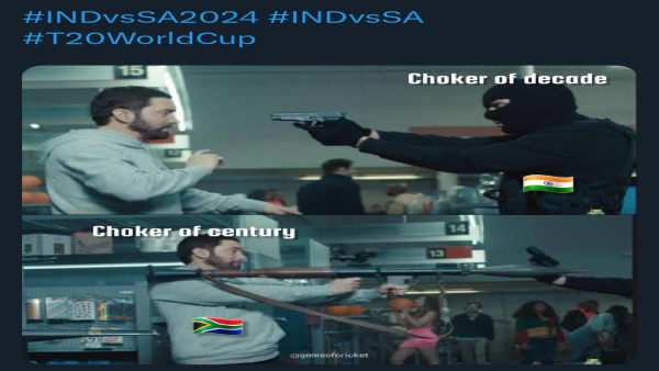 T20 world cup final india vs south africa memes funny post viral ahead of the match