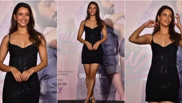 Triptii Dimri Stuns at Versace mini dress worth 4 06 lakh