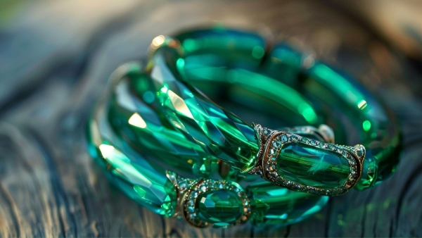Green Bangles For Sawan