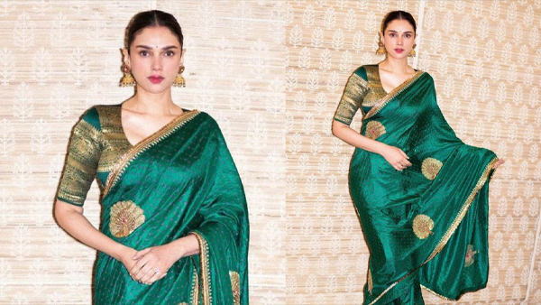 Celeb-Approved Green Sarees For Sawan