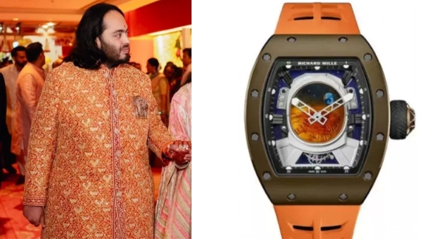 Anant Ambani wore a super expensive Richard Mille