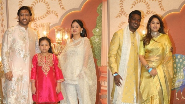 Anant Ambani-Radhika Merchant Wedding Day 2 Dhoni Big B Rajnikanth Others Visited the Venue See Pics
