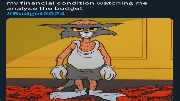 Budget 2024 Presented By Nirmala Sitharaman See Funny Memes Viral Videos jokes on social media