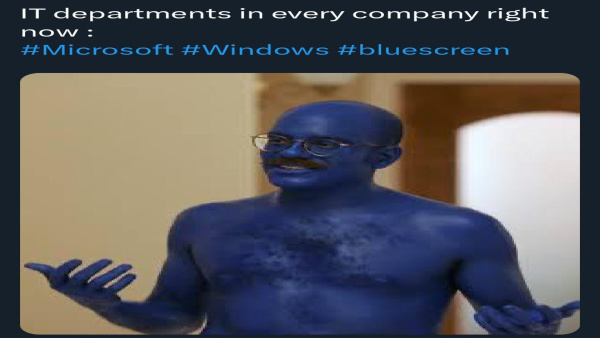 microsoft issue today see funny hilarious memes viral videos on crowdstrike or window down