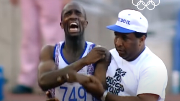 Paris Olympics 2024 Derek Redmond emotional story who completed race with the help of his father