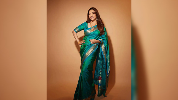 Celeb-Approved Green Sarees For Sawan