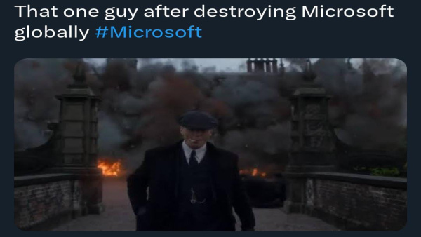 microsoft issue today see funny hilarious memes viral videos on crowdstrike or window down