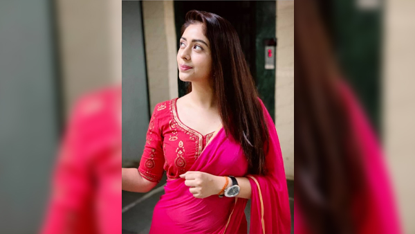 eha Sargam Saree Look with Stylish Blouse Designs See Photos