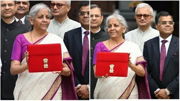 Budget 2024 In Hindi Finance Minister Nirmala Sitharaman Saree