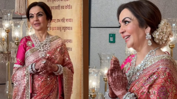 Anant Radhika Wedding Celebration Nita Ambani invites media persons and paps for dinner see video