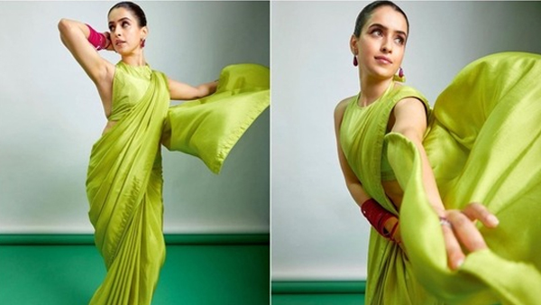 Celeb-Approved Green Sarees For Sawan