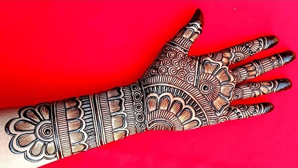 Kajri Teej Mehndi designs