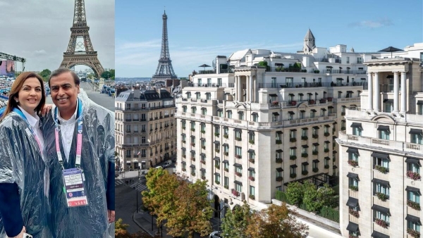 Mukesh Ambani and Family are staying in this hotel in Paris For olympics 2024