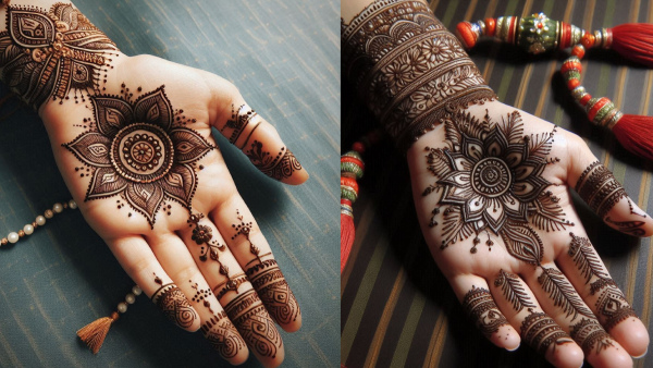 raksha bandhan special Mehndi design simple and beautiful for full hand and back hand raksha bandhan special Mehndi design simple and beautiful for full hand and back hand