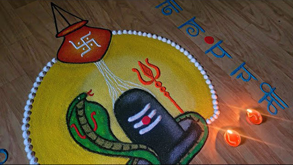 Nag Panchami Rangoli Design