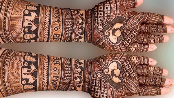 Baby Shower Mehndi Design