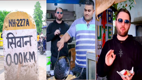 Social Media influencer Andrew Hicks visit Siwan for swaad bihar ka series here is must try foods