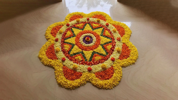 Pookalam Design for Onam 2024
