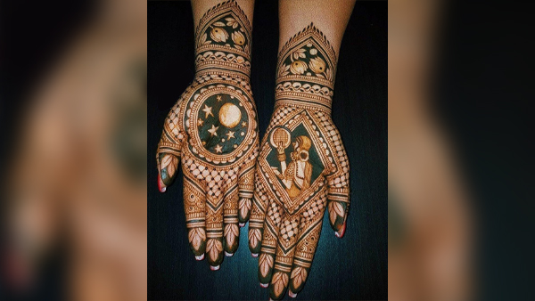 Karwa Chauth Mehndi Design