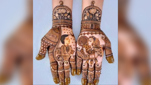 Karwa Chauth Mehndi Design