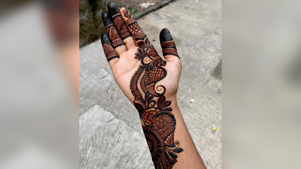 Arabic Mehndi Designs For Karwa Chauth