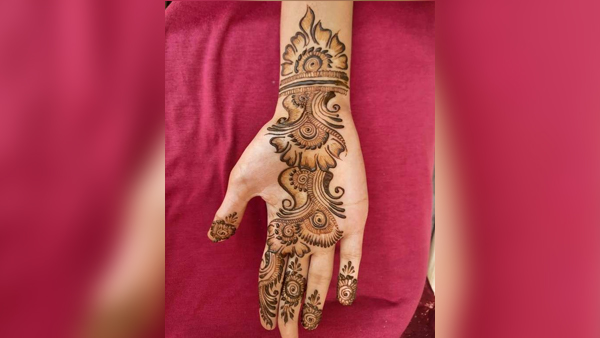 Arabic Mehndi Designs For Karwa Chauth