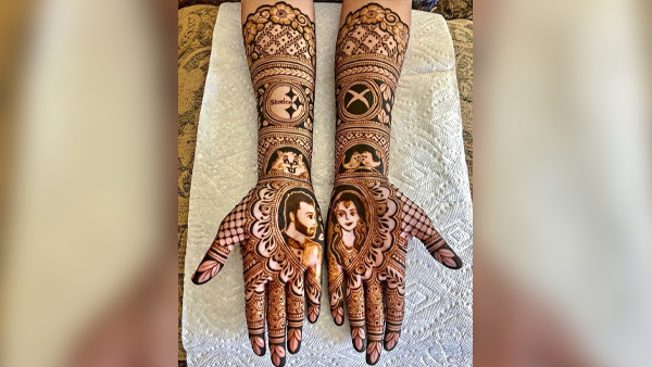 Karwa Chauth Mehndi Design