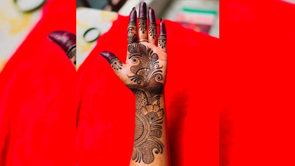 Karwa Chauth Mehndi Design
