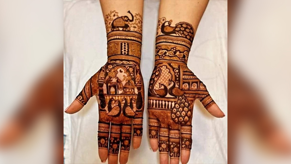 Karwa Chauth Mehndi Designs