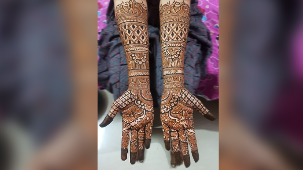 Karwa Chauth Mehndi Designs