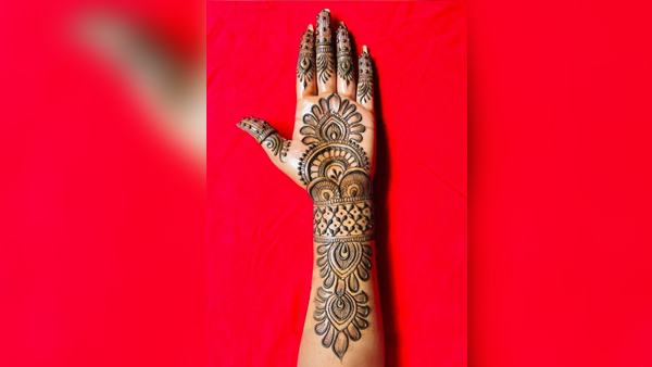 Arabic Mehndi Designs For Karwa Chauth