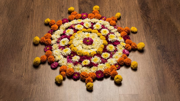 Easy and Simple Rangoli Design For Dhanteras 2024