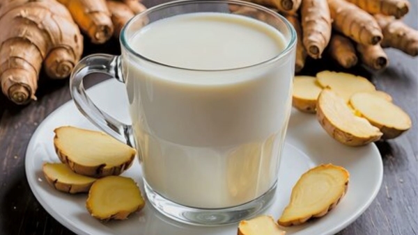 What are the benefits of milk with ginger